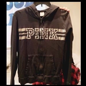 PINK zip-up hoodie